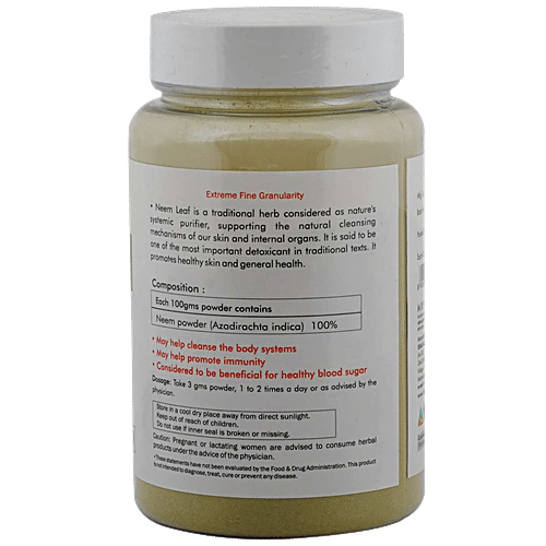 Buy Herbal Hills Neem Powder 100 Gm Online at the Best Price of Rs 60