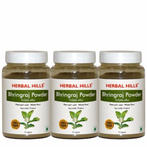 Buy Herbal Hills Bhringraj Powder 100 Gm Online at the Best Price of Rs 60  - bigbasket