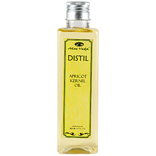 Aloe Veda Massage Oil - Apricot Kernel Oil, 200 ml  