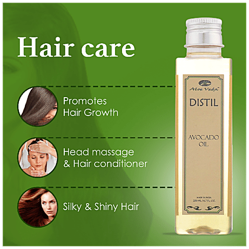 Aloe Veda Massage Oil - Avocado Oil, 200 ml  