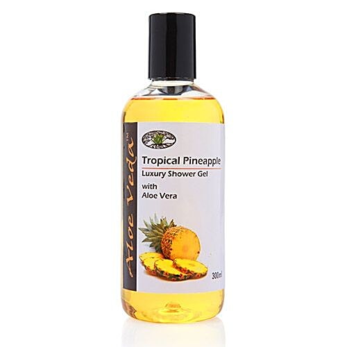 Aloe Veda Tropical Pineapple Luxury Shower Gel, 300 ml  