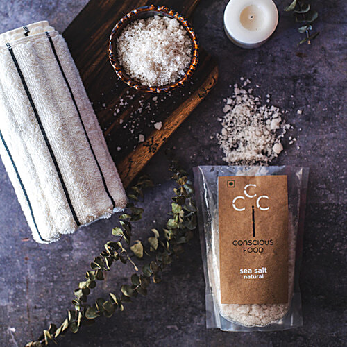 Conscious Food Sea Salt/Meeth, 500 g  