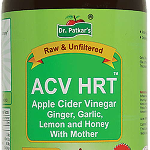 Dr. Patkars Apple Cider Vinegar With Garlic, Ginger, Lemon & Honey, 500 ml  