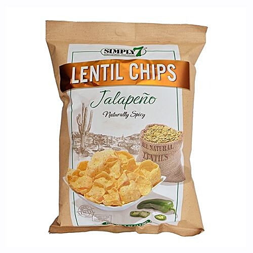 Buy Simply 7 Export Lentil Chips Jalapeno Online at Best Price of Rs