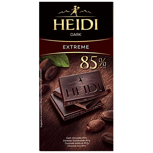 Heidi Extreme Dark Chocolate - 85% Cocoa, 80 g  