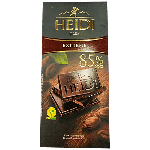 Heidi Extreme Dark Chocolate - 85% Cocoa, 80 g  
