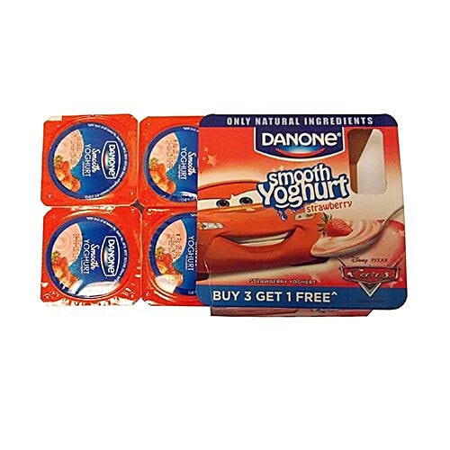 Buy danone Yoghurt Strawberry Smooth Online at Best Price of Rs null