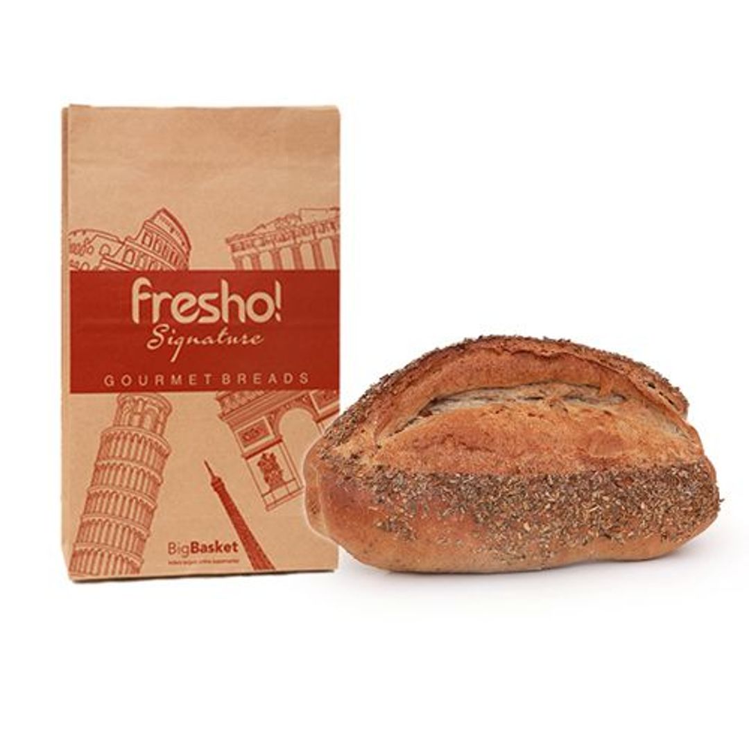 Fresho Signature Artisan Herb Bread - Pre-Sliced, 300 g 