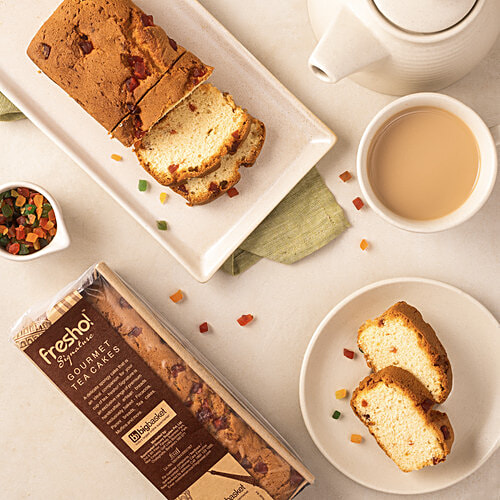 fresho! Signature Tea Cake - Fruit, 250 g