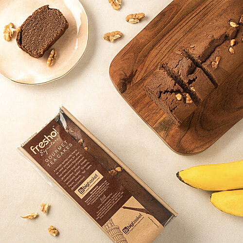 Fresho Signature Tea Cake - Banana Walnut, 250 g  