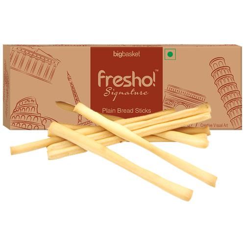 Fresho Signature Bread Sticks - Plain, 100 g  Zero Trans Fat