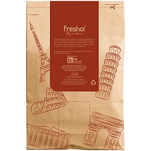 fresho! Signature Mini Pita Bread, 300 g (Pack of 6) 