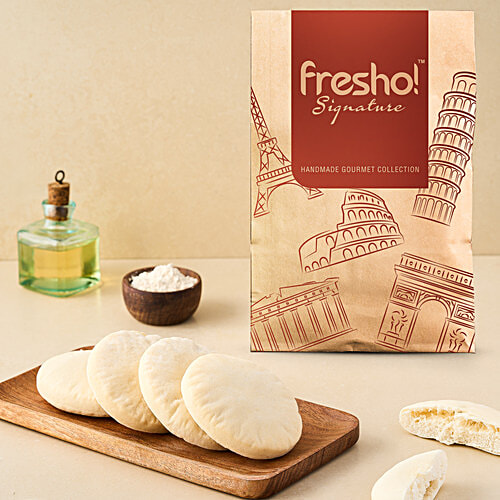 fresho! Signature Mini Pita Bread, 300 g (Pack of 6) 