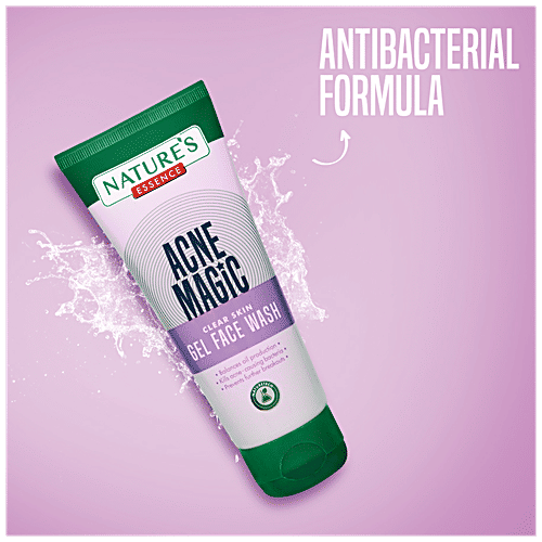 Natures Essence Acne Magic Clear Skin Gel Face Wash, 65 ml