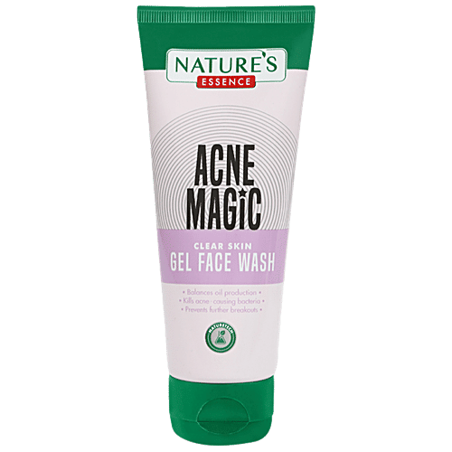 Buy Natures Essence Acne Magic Clear Skin Gel Face Wash Online at Best Price of Rs 75 bigbasket