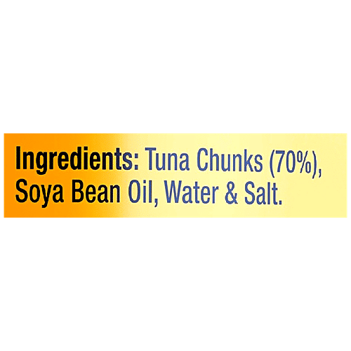 Golden Prize Canned Skipjack Light Meat Tuna - Chunk In Soya Bean Oil, 185 g  Excellent Source of Omega-3