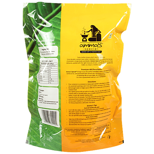 Amma'S Special Idli & Dosa Batter, 1 kg  