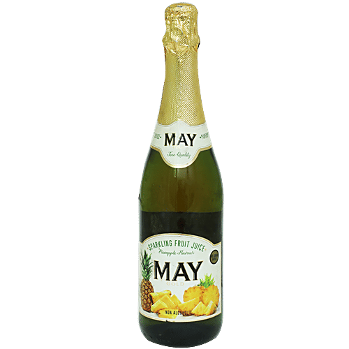 Buy May Sparkling Fruit Juice Pineapple Flavour 750 Ml Online At Best Price of Rs 350 bigbasket