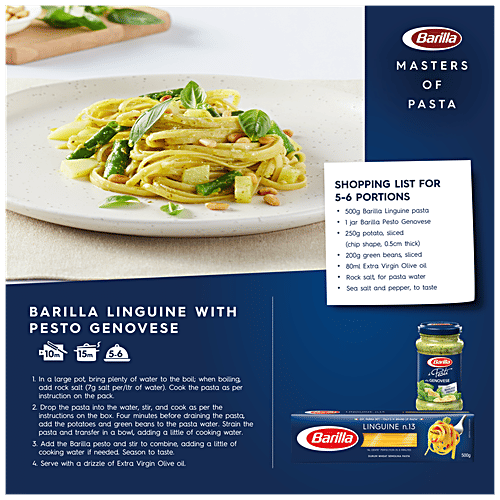 Barilla Durum Wheat Pasta - Linguine, 500 g Carton 