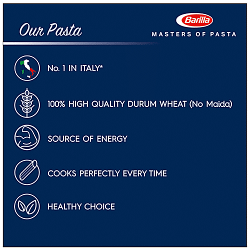 Barilla Durum Wheat Pasta - Angel Hair n.1, 500 g Carton High-Quality Durum Wheat
 Cooks Perfectly Every Time
 Healthy Choice