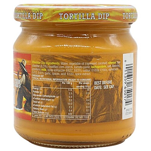 Cantina Mexicana Cheese Dip for Tortilla Chips Cheddar, 190 g  