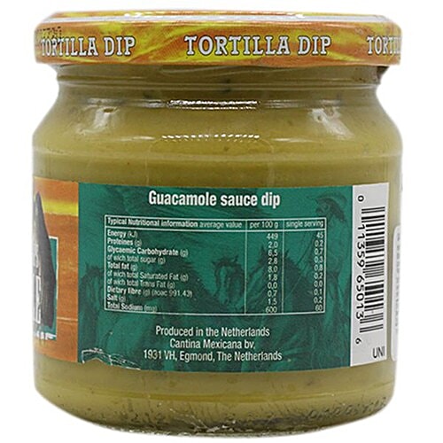 Cantina Mexicana Dip For Tortilla Chips Guacamole, 190 g  