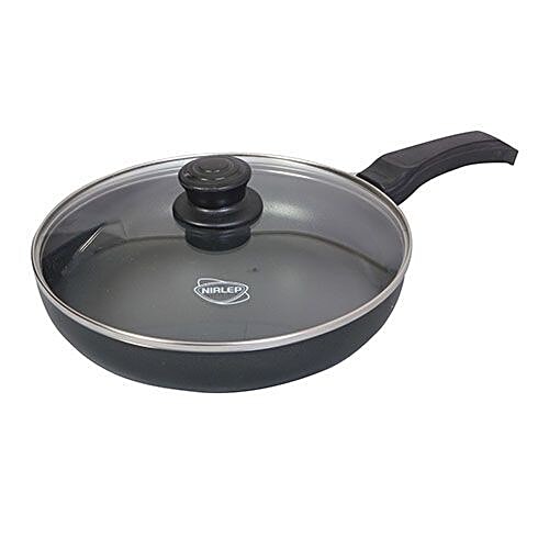 Buy Nirlep Induction Non Stick Fry Pan With Lid Online at Best Price of