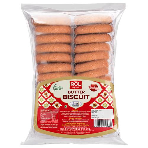 RCL Butter Biscuit, 250 g  Eggless, Yeastless