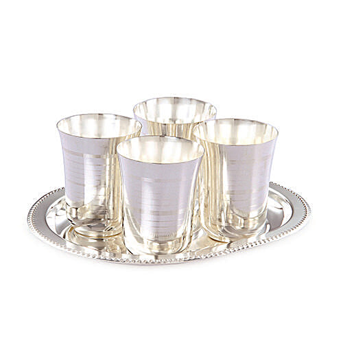 Buy Ojas Capsule Traym 4 Flower Glass S Gt 47 Online at Best Price of