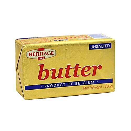 Buy Heritage Butter Unsalted Online at Best Price of Rs null bigbasket