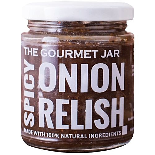 Buy The Gourmet Jar Spicy Onion Relish 240 Gm Online At Best Price of Rs 249 bigbasket