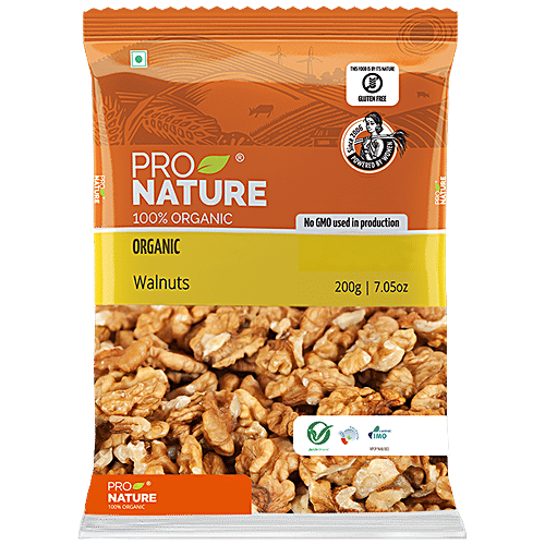Pro Nature Walnut/Akhrots, 200 g  No GMO Used in Production