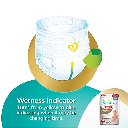 Buy Pampers Premium Care Pants Diapers Medium Size 64 Pcs Online At Best Price of Rs 1199