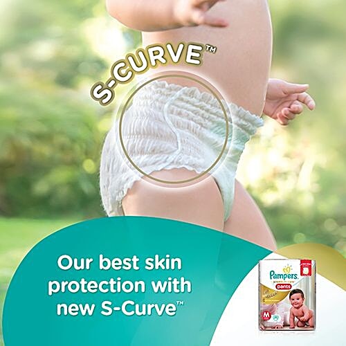 Buy Pampers Premium Care Pants Diapers Medium Size 20 Pcs Online At Best Price bigbasket