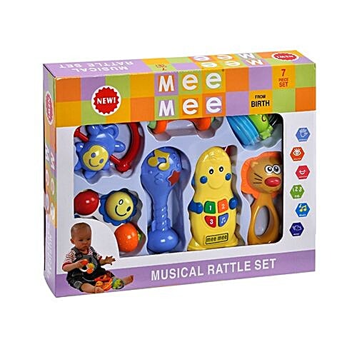 Mee Mee Rattle Set - Musical, 1 pc  