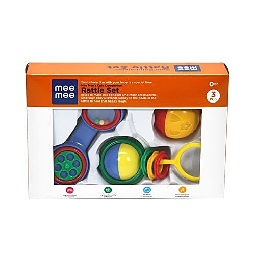 Mee Mee Infant Rattle Set, 1 pc  