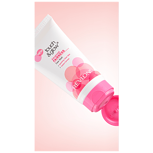 Buy Revlon Touch & Glow Advanced Fairness Facewash Sparkling Clean Skin, Visibly Brightens