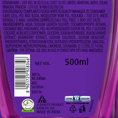 Fiama Shower Gel - Blackcurrant & Bearberry, 500 ml  