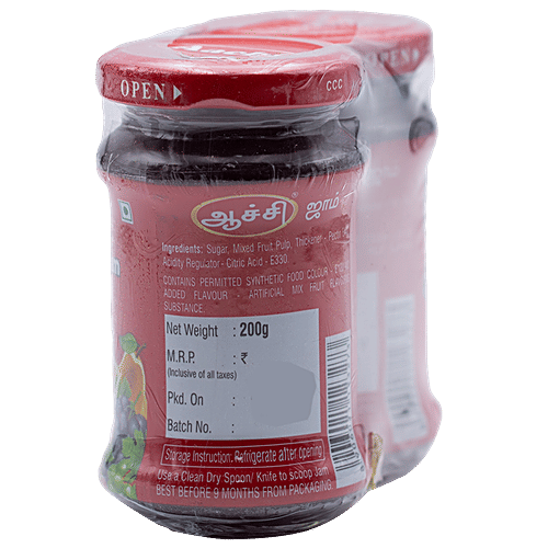 Buy Aachi Jam Mixed Fruit Fruity Party 200 Gm Online at the Best Price