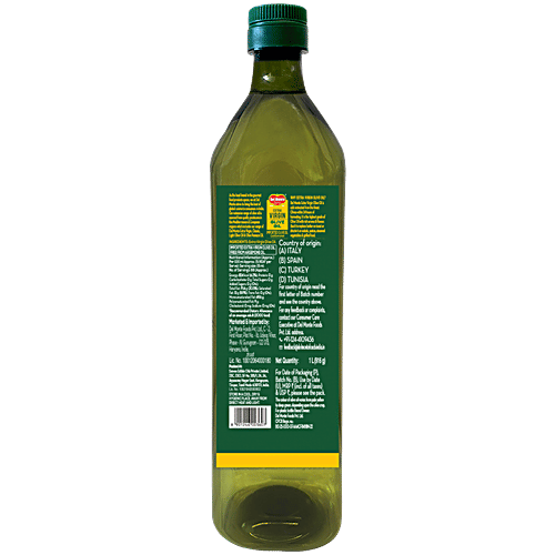 Del Monte Extra Virgin Olive Oil, 1 L Bottle 