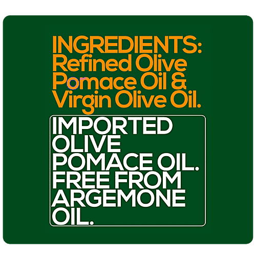 Del Monte Olive Pomace Oil, 1 L Plastic Bottle 