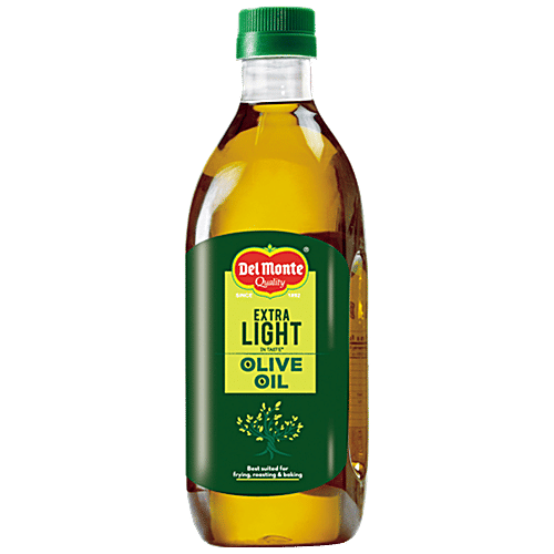 Del Monte Extra Light Olive Oil, 1 L Plastic Bottle 