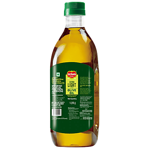 Del Monte Extra Light Olive Oil, 1 L Plastic Bottle 
