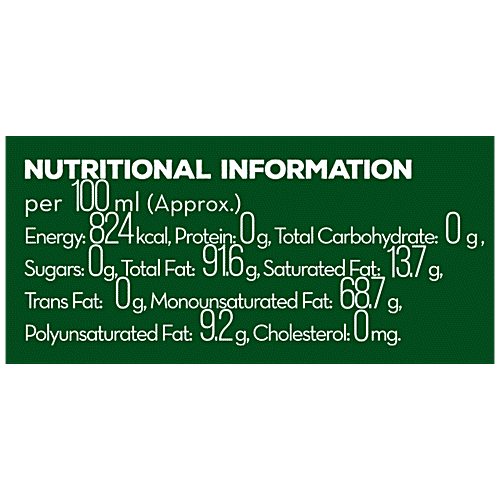 Del Monte Extra Light Olive Oil, 1 L Plastic Bottle 
