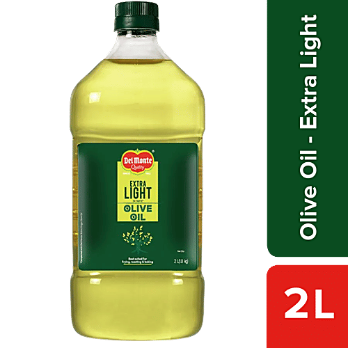 Del Monte Extra Light Olive Oil, 2 L Plastic Bottle 