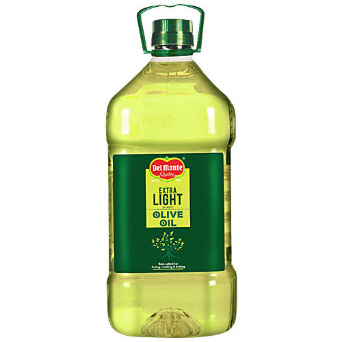 Del Monte Extra Light Olive Oil, 5 L Plastic Bottle 