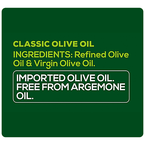 Del Monte Classic Olive Oil, 100 ml Plastic Bottle 