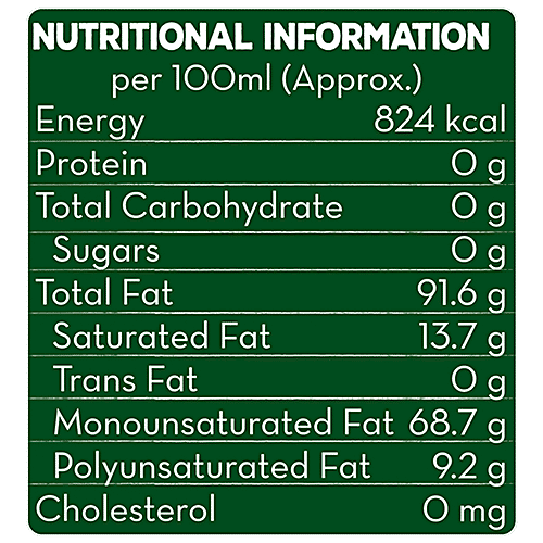 Del Monte Classic Olive Oil, 100 ml Plastic Bottle 