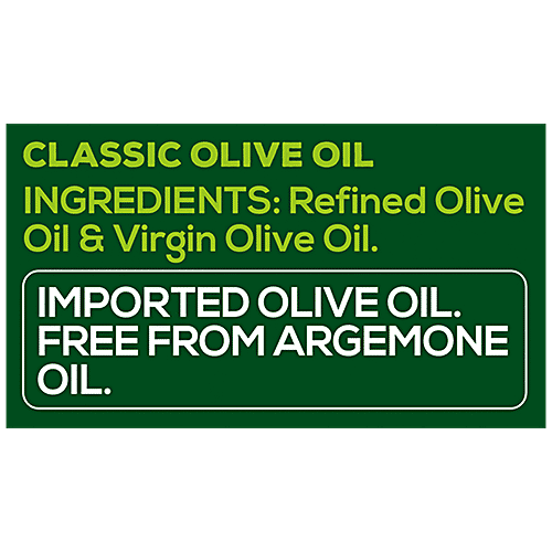 Del Monte Classic Olive Oil, 500 ml Tin 
