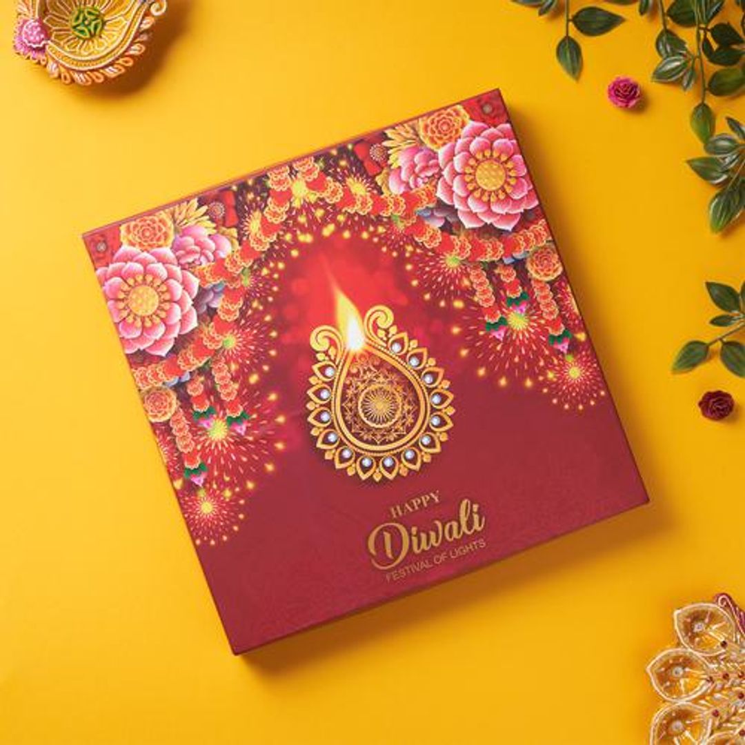 BB Royal Premium Diwali Gift Box, 300 g (Almonds, Raisins, Cashews, Apricots, 75 g each)
